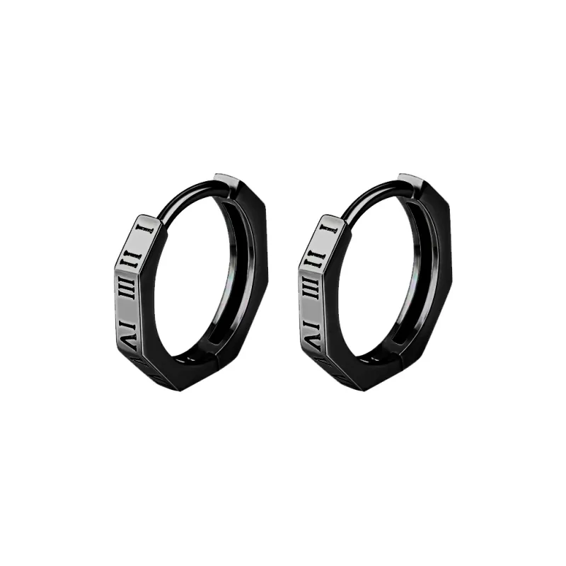 OWNCOOL 925 Sterling Silver Earrings Men's-0
