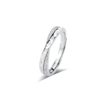 KING TAI SANG S999 Fine Silver Rings Unisex