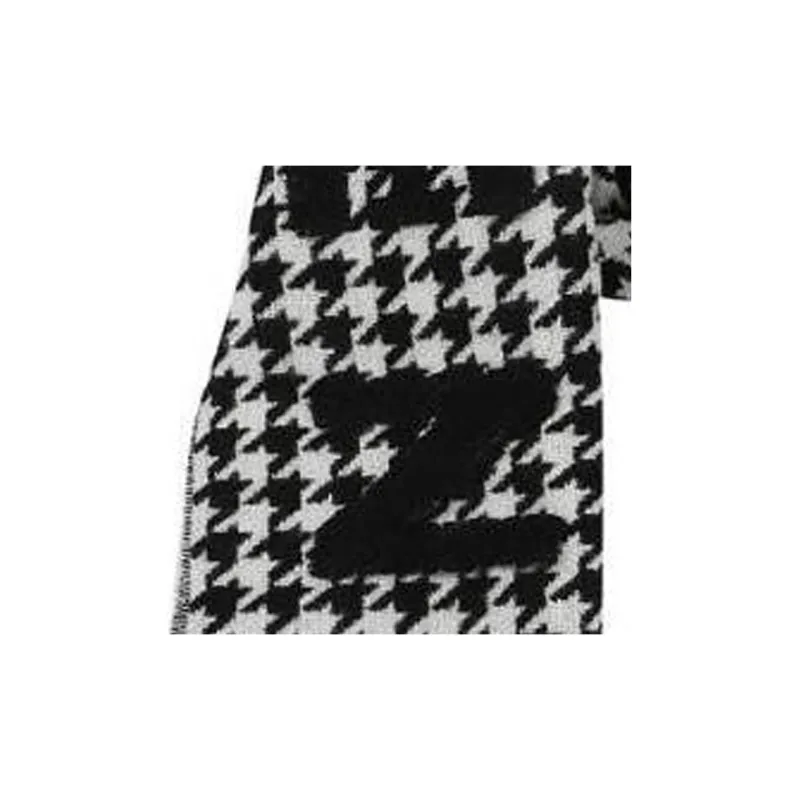 WEEKEND MaxMara All Over Patterned Fringed Edge Scarf-1