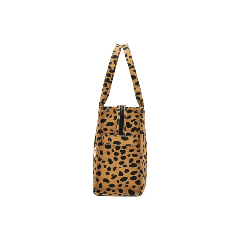 MARC JACOBS The Large Tote Cheetah Black Leo-1