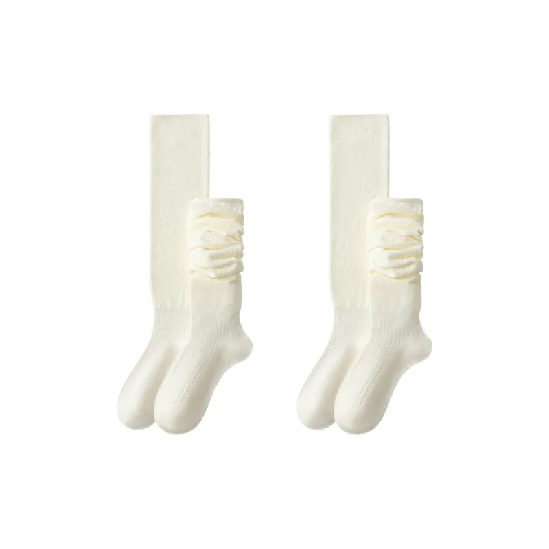 XXLLG Knee High Socks Women's 2 Pack-11