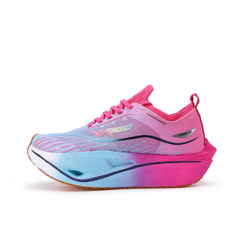 VR100 Running Shoes Unisex Low Top White/Yellow/Pink/Blue-1