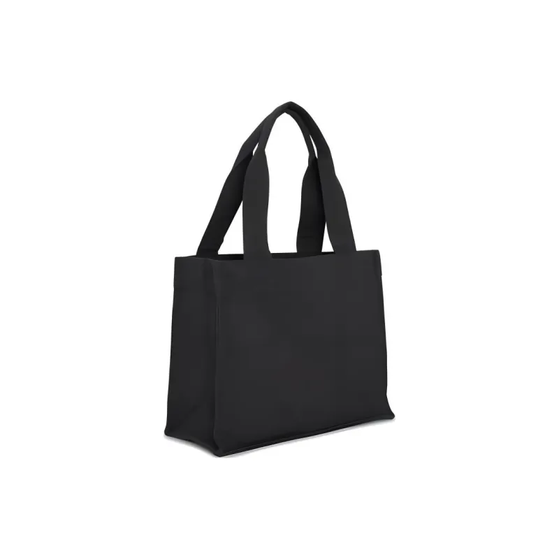 GANNI Logo Embroidered Large Tote Bag-1