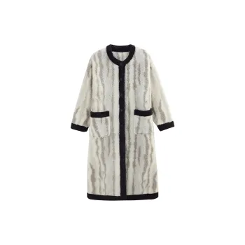 Same Language Pajama Robe Women's Dog Down Gray