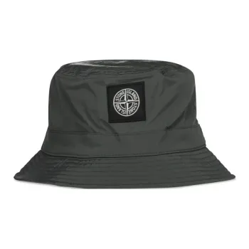 STONE ISLAND Logo appliqué Bucket Hat
