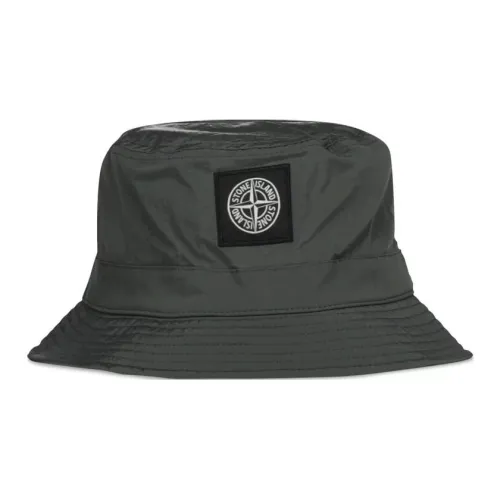 STONE ISLAND Logo appliqué Bucket Hat