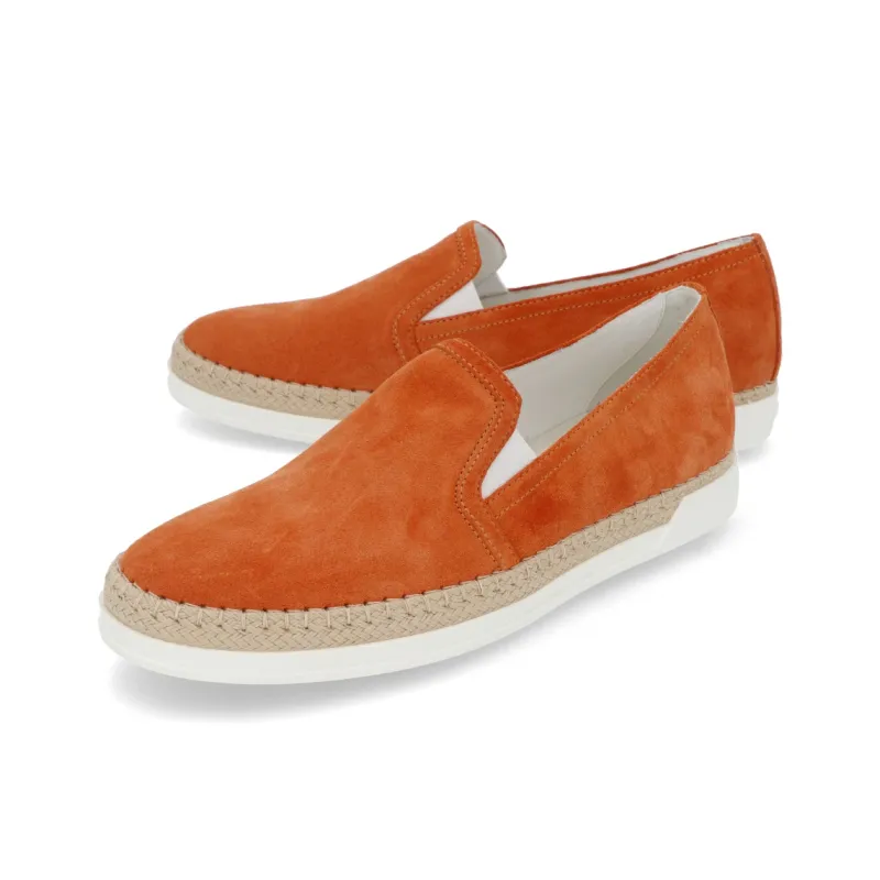 TOD'S Gommini Gommino Loafers Women's Orange-1