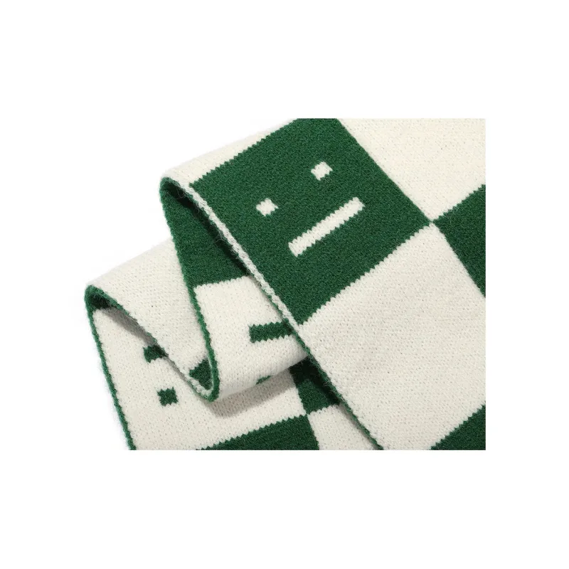 Clect Stretch core Yarn Fabric Knit Scarves Women's-2