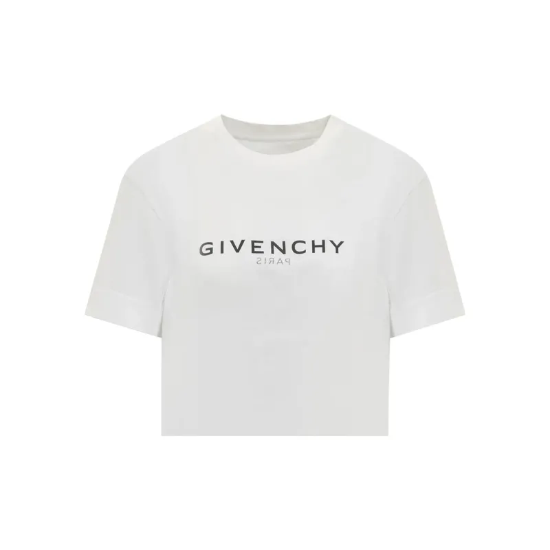 Givenchy Logo Printed Crewneck T Shirt-5