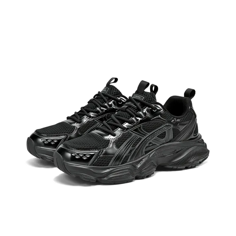AOKANG Bullet Head Series Cushioned Wear Resistant Lightweight Height Increasing Low Top Chunky Sneakers Unisex-20