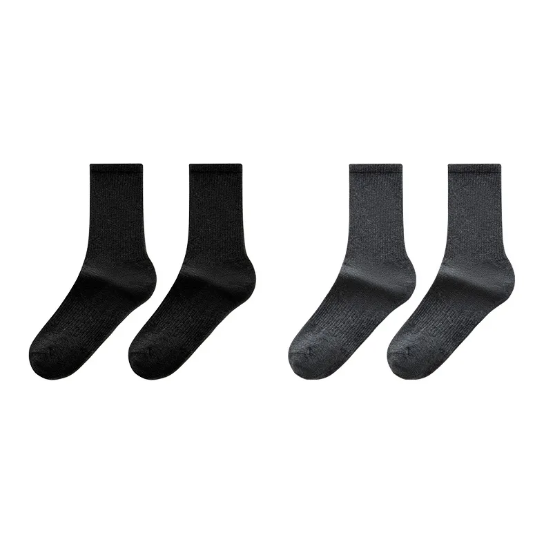 XIAOYEHEZI Autumn And Winter Season Mid Calf Socks Unisex 5 Pack-33