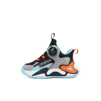 BOBDOG Slip-Resistant Anti-Kick Lightweight Cushioning Children's Basketball Shoes Kids'