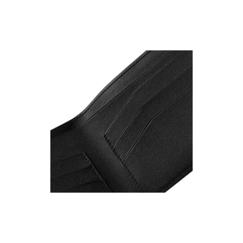 CARTIER Calfskin Wallet Unisex Black-3