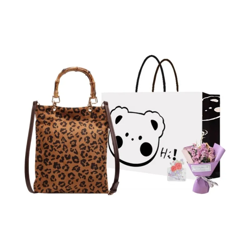 NX DOUGHNUT Leather Velvet Shoulder Bag Regular Women's Multicolor-7