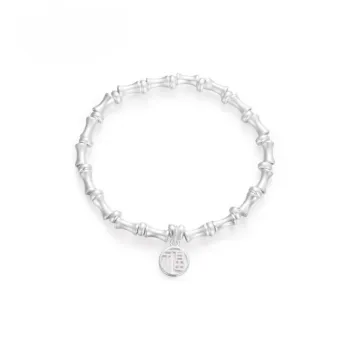 Brahmacharya 999 Fine Silver Bracelets Women's
