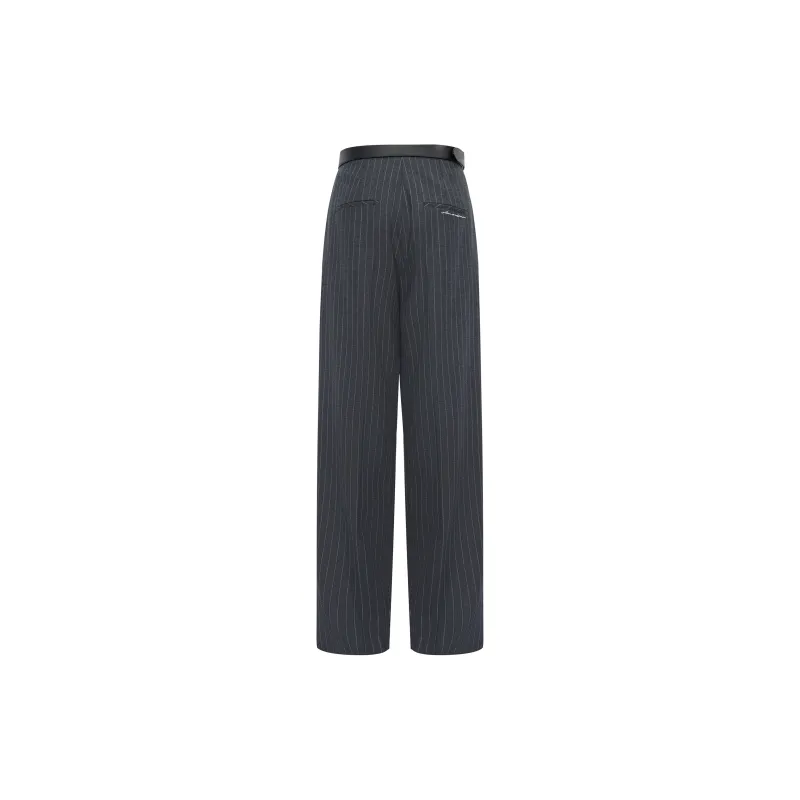 ANN ANDELMAN Suit Trouser Women's Dark Gray-1