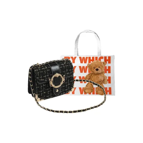 Bywhich Woolen Shoulder Bag Crossbody Bag Regular Women's Multicolor