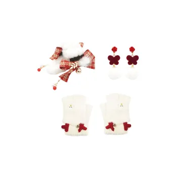 VERENA REINE Fabric Hair Clips Women's