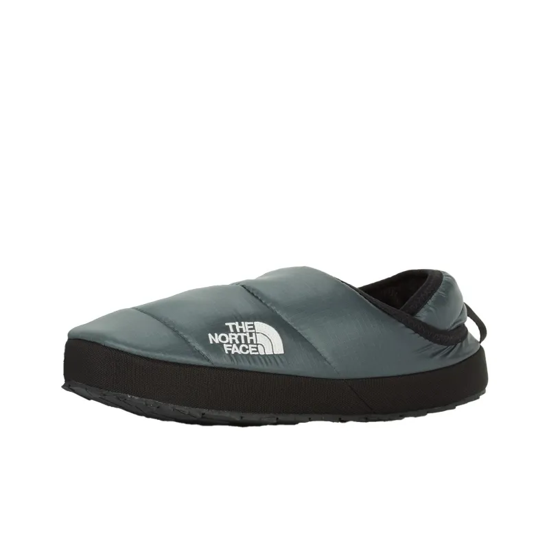 THE NORTH FACE Nuptse Anti Slip Wear Resistant Low Top Casual Shoes Unisex Dark Gray-0