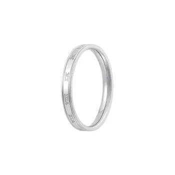 MISS XIA JWY Titanium Steel Rings Unisex