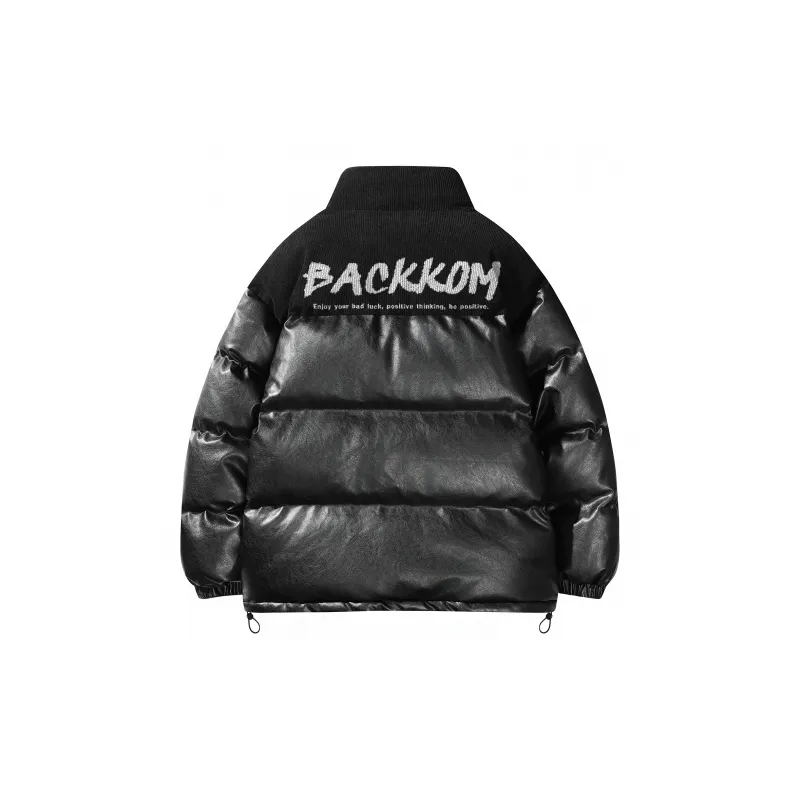 David Bakken Puffer Jacket Unisex Black-1
