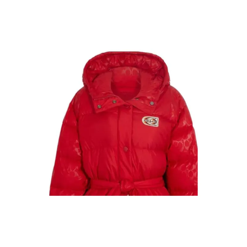 COACH FW22 Jackets Coats Women's Red-3