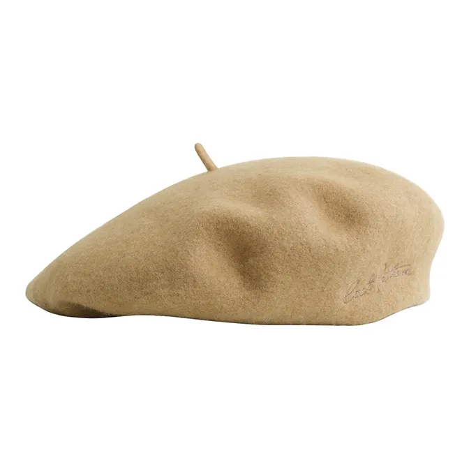 LOST PATTERN Wool Berets Women's-2