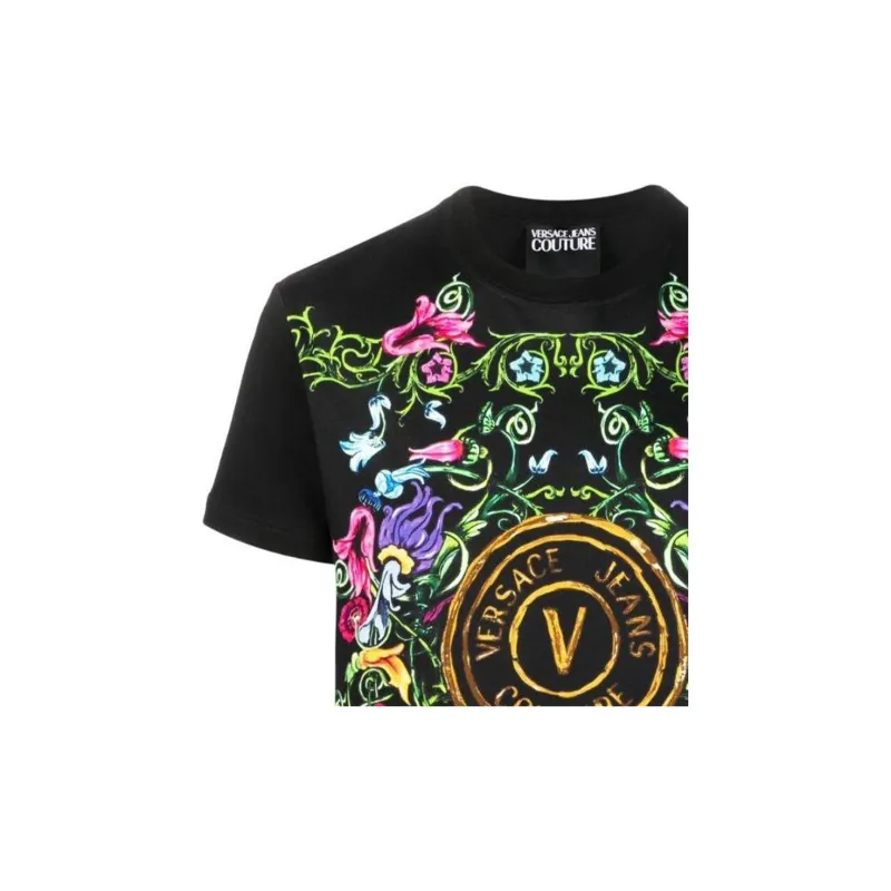 VERSACE JEANS COUTURE T Shirt Men's Black-5