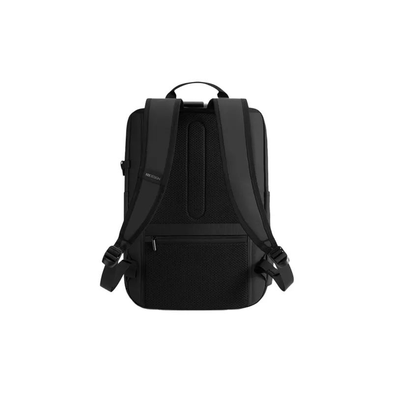 XDDESIGN Polyurethane Backpack Large Size Unisex Black-4