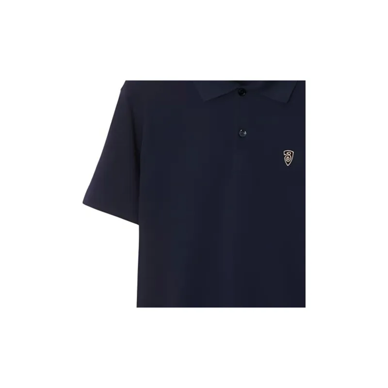 Burberry Logo Embroidered Regular Fit Polo Shirt-3