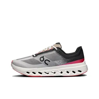 On Running Cloudsurfer Next Black White Pink Women's