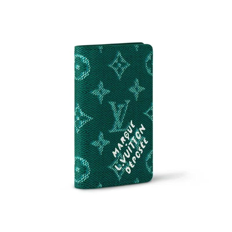 LOUIS VUITTON Pocket Organizer Green-1