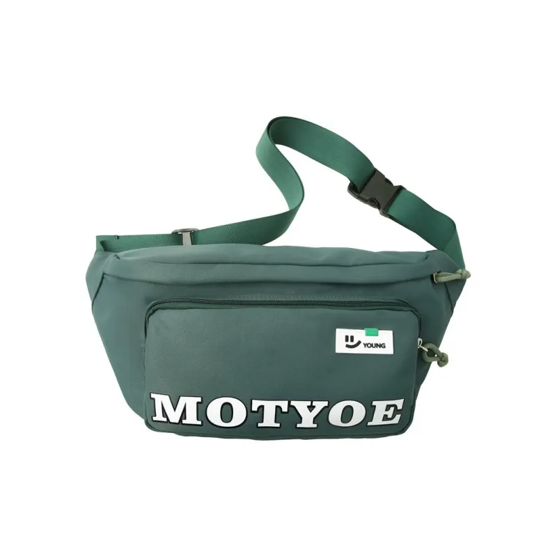 LUVISTRUE Nylon Shoulder Bag Crossbody Bag Fanny Pack Unisex Gray/Black/Orange/Green/Blue-11