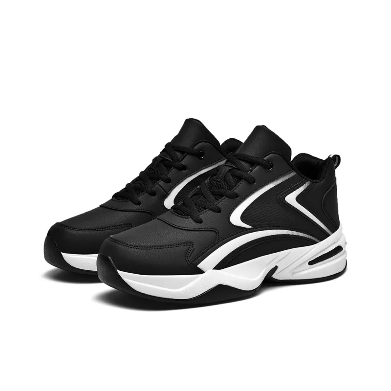 Black tailed Deer Cushioning, Slip Resistant, And Abrasion Resistant Mid Top Casual Running Shoes Men's-2
