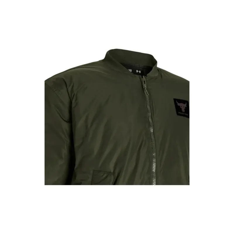 Under Armour Jacket Men's Green Comes With Necklace-3