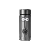 Cloud Platinum Gray+Eyes Silicone Sticker