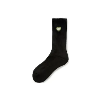 HUMAN MADE Mid Calf Socks Men's 1 Pack Black