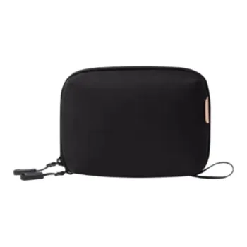 SANWA SUPPLY 300D Jacquard Fabric Storage Bag Unisex Charcoal Black
