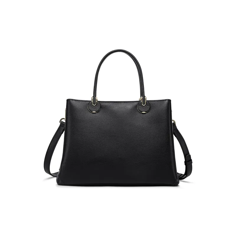 FAIRWHALE Cow Leather Crossbody One Shoulder Handbags Regular Women's White/Indigo/Dusty Pink/Black-18