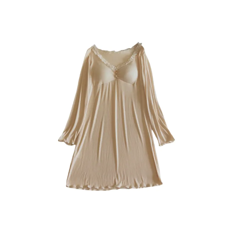 MADALLO Women's Nightgowns-21