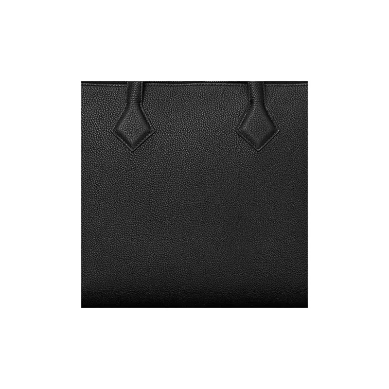 HERMES Victoria Light Calfskin Business Bag Briefcase Handbag Men's 89 Noir Black-3