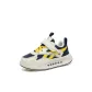 BPSE039 Dark Blue Yellow[Leather Upper Waterproof]