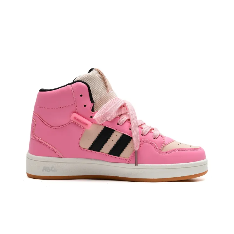 ABCIO Coverage Slip Resistant Water Resistant High Top Skateboard Shoes Unisex-18