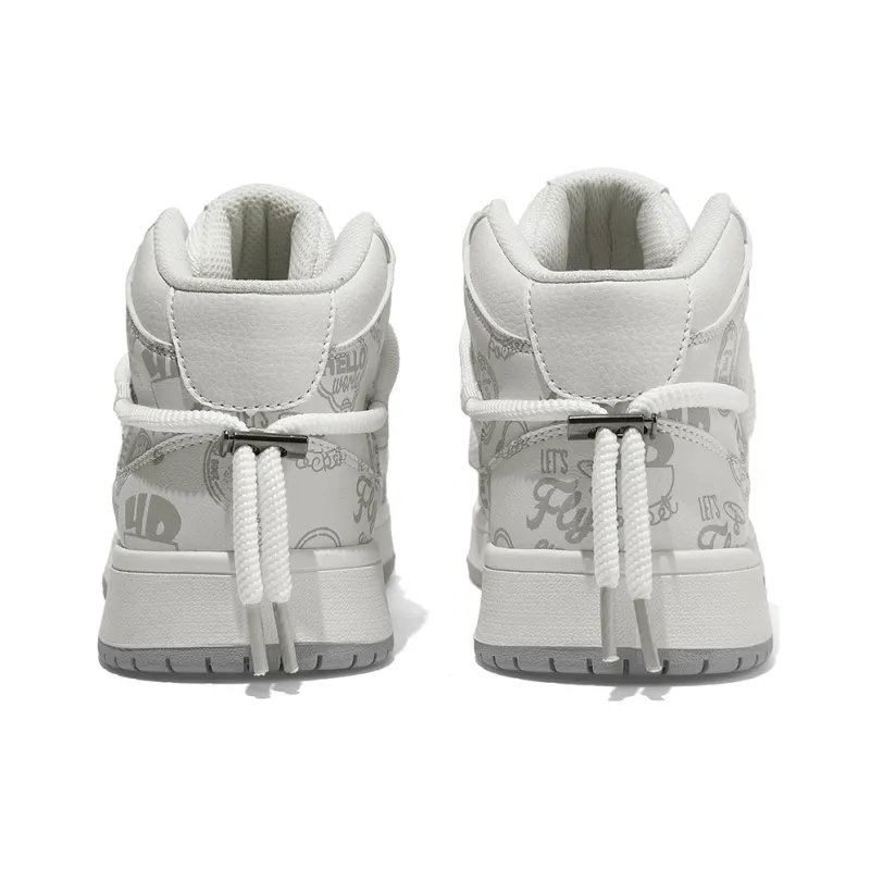 DoraemonA Box Limited Edition Puffy Shoes Low-Top Skateboard Shoes Unisex-357