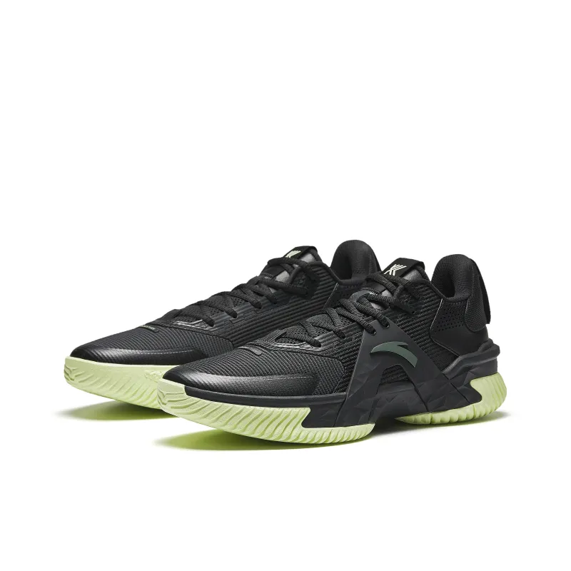 ANTA Space 5 Basketball Shoes Men Low Top Black-2