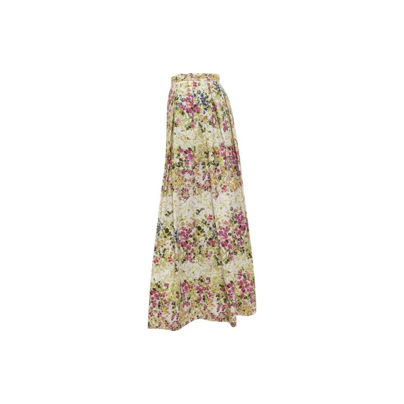 MaxMara Studio Floral print Midi Skirt-2