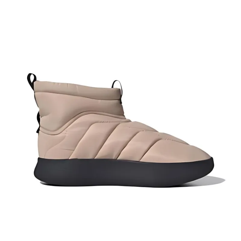 Adidas Adipuff Anti Slip Wear Resistant High Top Casual Shoes Unisex Brown-1
