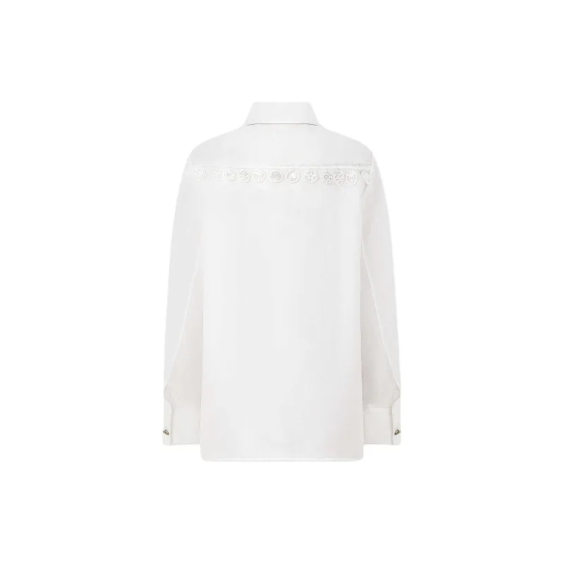 KARL LAGERFELD SS24 Shirt Women's White-1