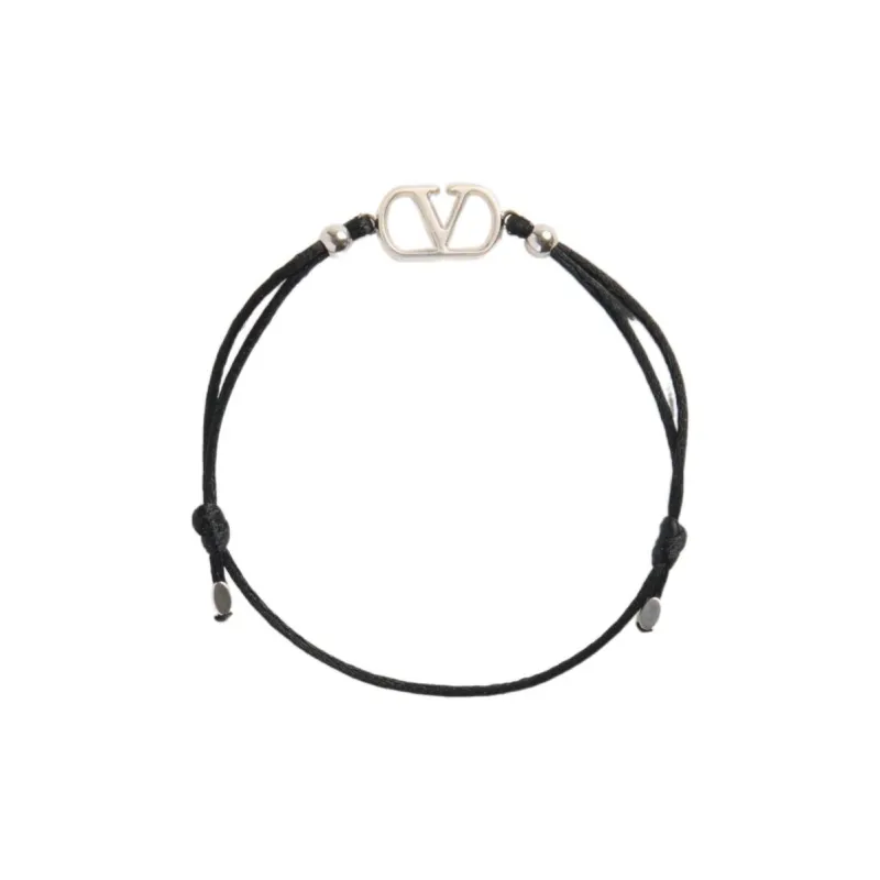 Valentino Garavani VLogo Signature Cotton Bracelet-0