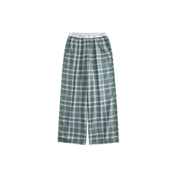 Hollister Pajama Pants Women's Green Plaid